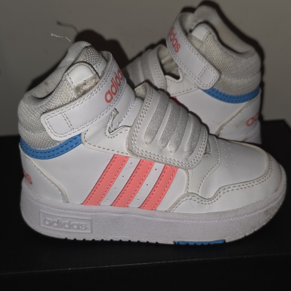 Adidas Hoops Mid Kids' Sneakers - Sz 9K